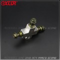 Hydraulic Brake Hose Line Pipe Connector Coupling Tee Fitting 3way Adapter Spliter TRAIL Quad ATV Quad Go karts