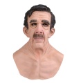 Realistic Latex Old Man Mask Male Disguise Cosplay Costume Halloween Masquerade Party Masks