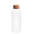 20pcs 30*80MM 40ML Glass Bottle Wishing Bottle Empty Sample Storage Jars With Cork Stoppers Glass Decor Jars - Transparent