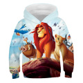 Lion King cartoon hoodie Kids baby 3D print hoodied Sweatshirts baby girl top Long sleeve Top Pants for hoodies HAKUNA MATATA