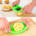 Potato Chip Cutter Stainless Steel Cutter Vegetable French Fry Chopper Chips Making Tool Kitchen Gadgets Accessories