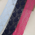 10 yards7CM stretch yarn with 3 kinds of color elastic lace fabric diy clothing textiles edge decoration cloth patch