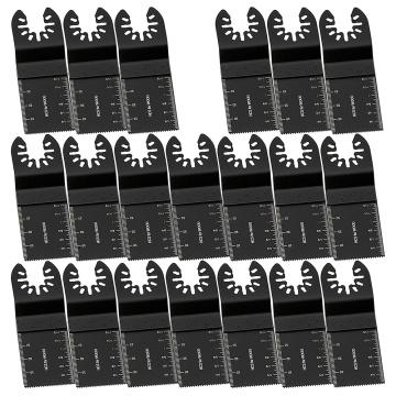 20pcs/set Renovator Multi Saw Blade Oscillating Tool Blades Oscillating Cutting Wood Tools for Power Reciprocating Hand Tool Set