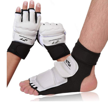 Adult child protect gloves Taekwondo Foot Protector Ankle WTF approved Support fighting foot guard Kickboxing boot Palm protect