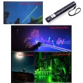 10000m 532nm Green Laser Sight laser pointer High Powerful Adjustable Focus Laser 303 +Charger+18650 Battery