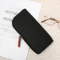 1PC Portable Multifunctional Wool Felt Cloth Zipper Glasses Case Sunglasses Bag Portatives Protector Eyeglasses Pouch