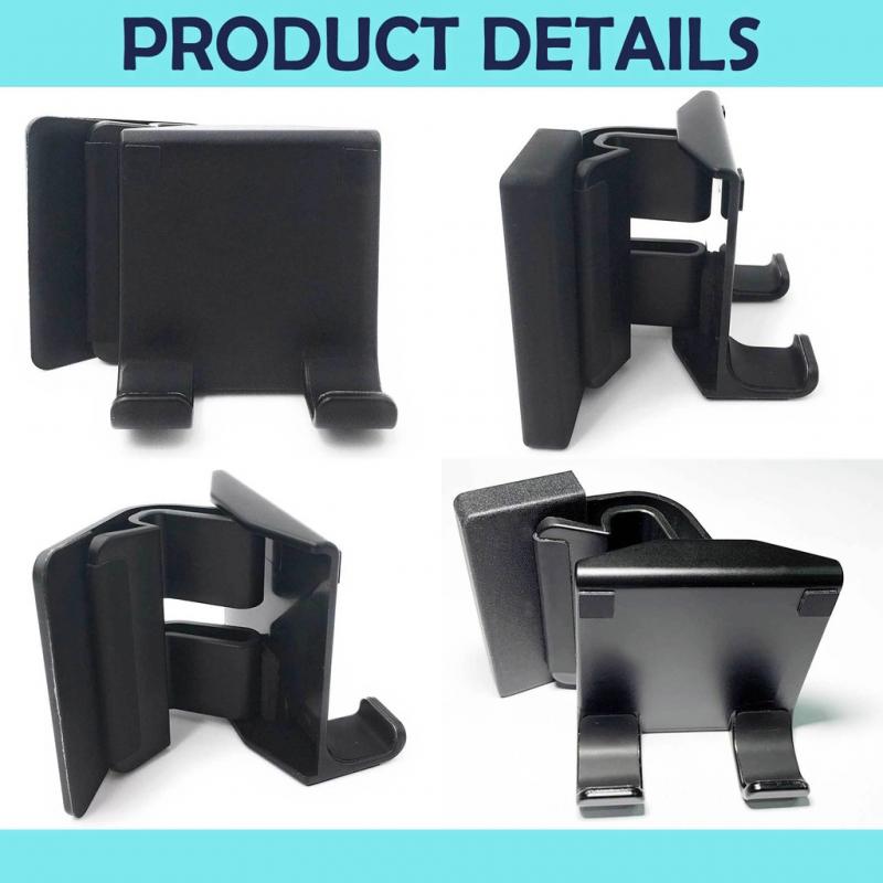 Dual Monitor Display Clip Computer Screen Side Phone Holder Laptop Side Mount Bracket Dual Mobile Phone Monitors Stand Holder