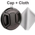 Lens Cap with Cloth