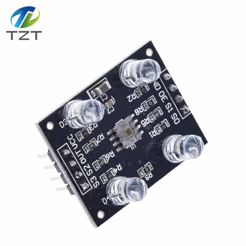 TZT Color recognition sensor TCS230 TCS3200 Color sensor Color recognition module color recognition sensor