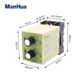 ManHua ST3PR electrical time relay Electronic Counter relays digital timer relay with socket base