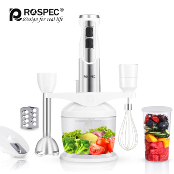 ROSPEC 10 In 1 Multi-function Food Stand Mixer Handheld Blender Electric Vegetable Meat Grinder Fruit Chopper Whisk Egg Beater