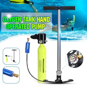 DIDEEP 3 IN 1 Scuba Diving Oxygen Cylinder Air Tank Respirator Valve High Pressure Air Pump Snorkels Diving Equipment