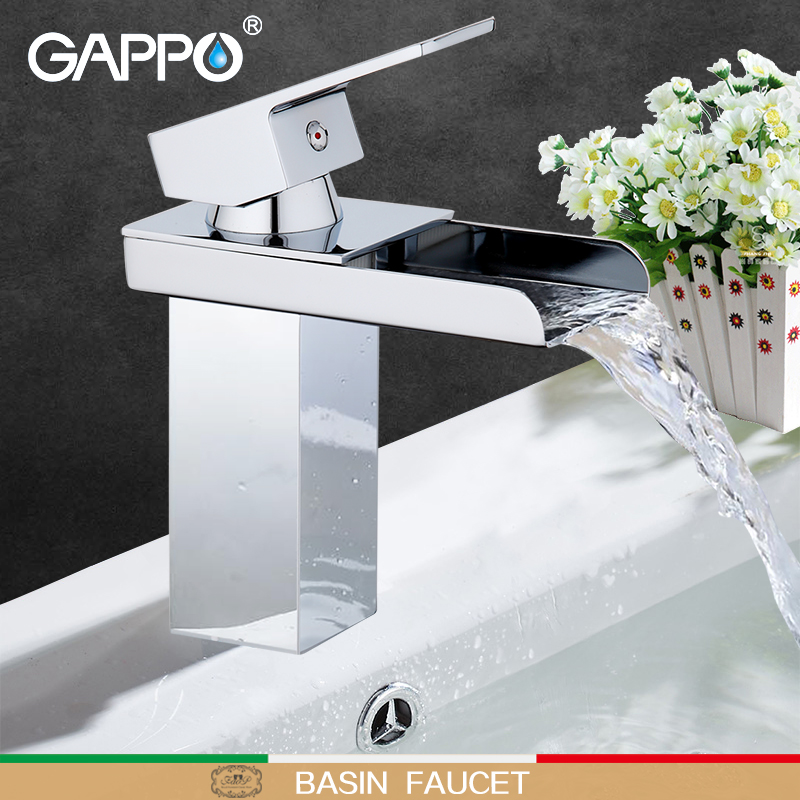 GAPPO basin faucet water mixer tap sink Faucet bathroom basin faucet mixer brass waterfall toilet faucet basin tap griferia