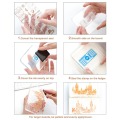 Acrylic Clear Stamp Block Handle Stamping Photo Album Decor Essential Stamping Tools for Scrapbooking DIY Crafts Stamps Making