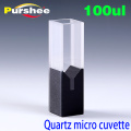 Sub-Micro quartz cell with black walls and lid(100ul)