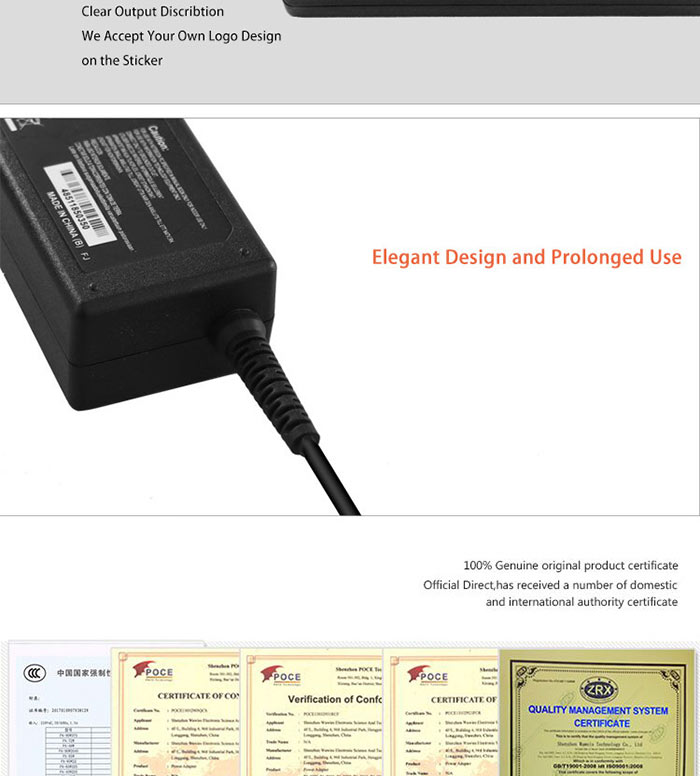 19V 2.37A Power Adapter 19V 2.37A Power Adapter