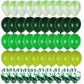 40pcs Green Balloons Set Olive Balloon Metallic Confetti Ballon Jungle Safari Animal Birthday Party Decorations kids Air globos