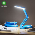 Rechargeable Foldable LED Desk Reading Lamp with Battery