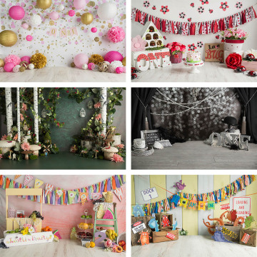 Mehofond 1st Birthday Party Photography Background Fruit Green Jungle Baby Shower Backdrop Photophone Photo Studio Props
