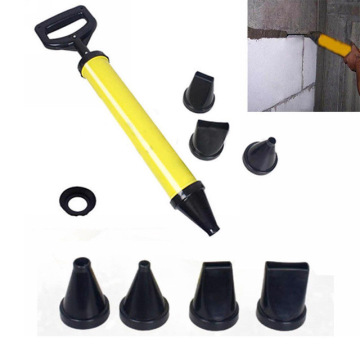 Stainless Steel Multifunction Cement Caulking Pump Set Lime Cement Caulking Gun Cement Mortar Applicator Tool