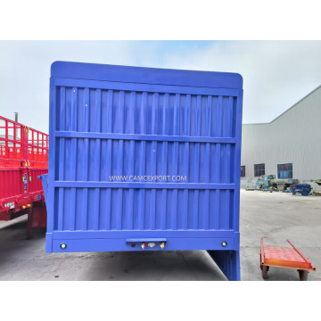 Four-axle Stake Cargo Semi-Trailer