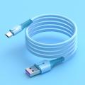 5A Liquid Silicone USB Type C Cable For Huawei Mate 40 Pro P40 Pro Super Charge Type C Cable USB C Data Cable For Samsung S10