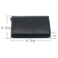 Classic FSB The Federal Security Service of the Russian Card Holder Wallet Men Women Leather Rfid Aluminum Short Purse