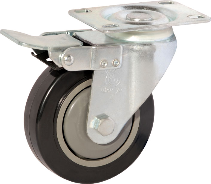 Black PVC Caster