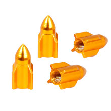 Deemount 4PCS/Lot Cycle Valve Cap for Schrader A/V Nozzle threading Valve Lid Dust Mud Cover Light Weight Multi Colors