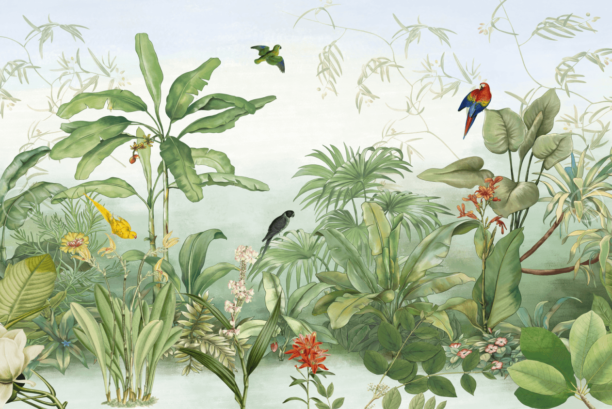 Guest supply flowers and birds