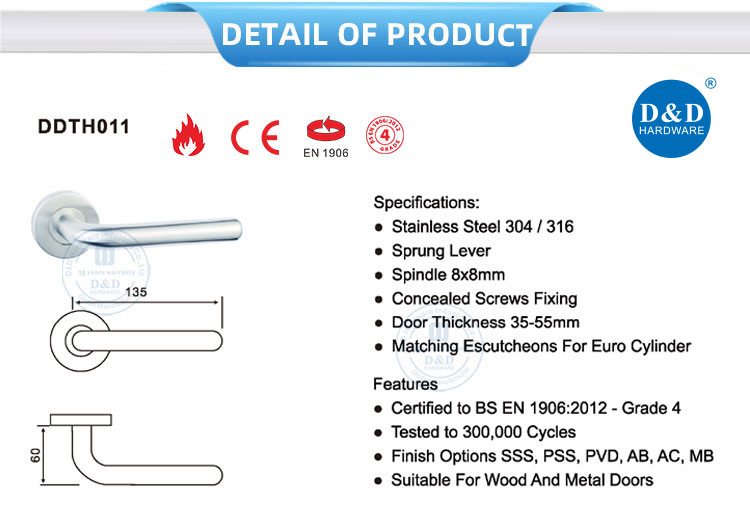 Lever Lock Handle