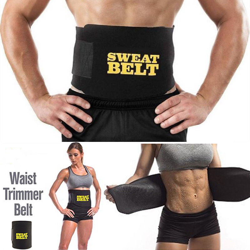 Sweat Belt Premium Waist Trimmer fitness workout belts for Men Women Slimming Belt