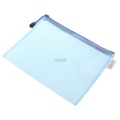 A5 Gridding Waterproof Zip Bag Document Pen Filing Products Pocket Folder Office & School Supplies Whosale&Dropship