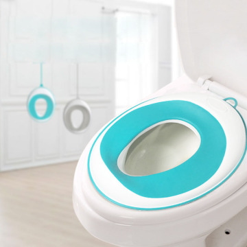 Toddler Baby Potty Training Seat with Hook - Non-Slip Comfortable Kids Toilet Seat For Boys And Girls