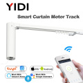 Wifi Smart Automatic Curtain Control System Smart life Motorized APP remote voice control Curtain motor track rail