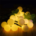 Multicolor 50Leds solar light series waterproof outdoor ball fairy string Holiday Xmas Garden Wedding Home decoration LED string