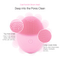 Electric Sonic Facial Cleansing Brush Waterproof Silicone Face Cleanser Massager Skin Exfoliating Deep Cleaning Skin Scrubber 45