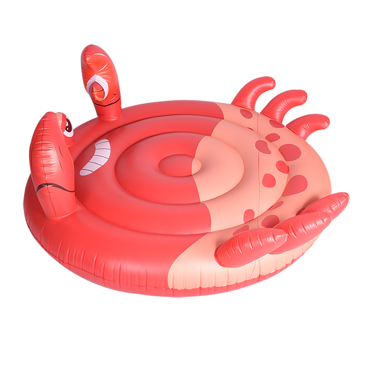 Custom Design Toys Crab Novelty Pvc Swim Mattress 4