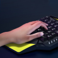 Mogubro Wireless Bluetooth Keyboard/One-Handed Keyboard/Gaming Keyboard/Mobile Keyboard/PUBG Mobile Gaming Keyboard/Suitable for