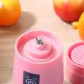 380ML Portable USB Juicer 2/4/6 Blades Handhels Bottle USB Electric Fruit Citrus Lemon Juicer Blender Squeezer Reamer Machine