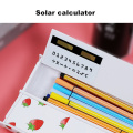 Pencil Case Calculator Solar Erasable With Mirror Multifunction High Capacity Pen Boxes School Student Stationery Gift Boy Girls