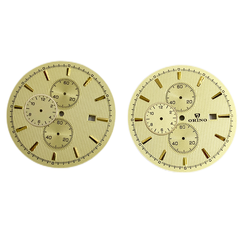 Chrono watch dial