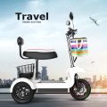Electric tricycle 48V lithium battery 500w high speed motor Hydraulic front fork suspension Double electric bicycle 35km/h