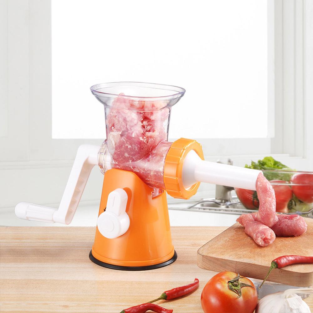 Multifunction Meat Grinder New Household Manual Food Cutter Processor Blender Home Cooking Hand Machine Mincer Tools #15F