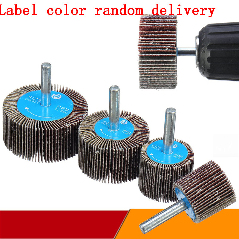 180 Grit 25/30/40/50 Sanding Flap Wheel Polishing Grinding Accessories Tool Disc For Dremel Rotary Tool