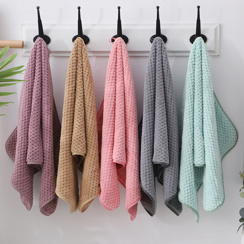 Brand towel microfiber Hand Towels Plaid Hand Towel Face Care Magic Bathroom Sport Towel things for baby 35x75cm Dropshipping