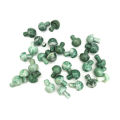 Natural Green Jade Emerald Stone Mushroom Shaped Crystal Polished Healing Gift Natural Stones and Minerals