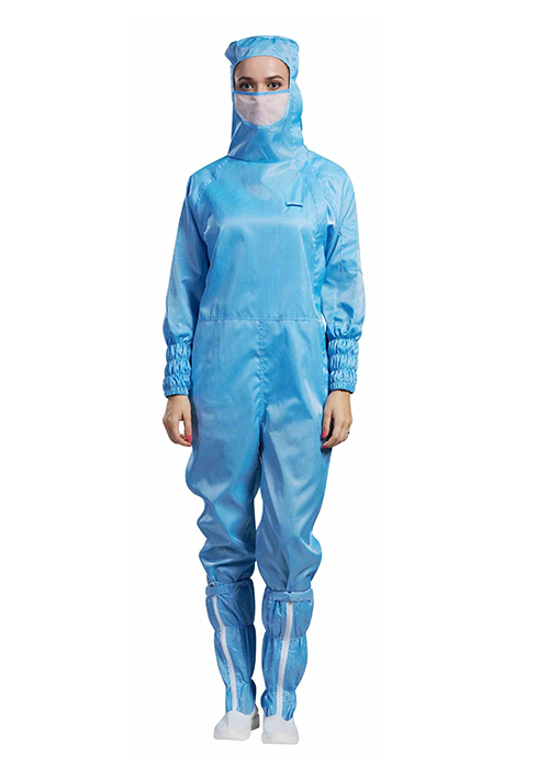 Side Opening Dustfree Cleanroom Garment