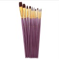 50Pcs/lot Students Draw Brushes Watercolor Pens Oil Paint Brushes Paint Coloring Pen Brushes