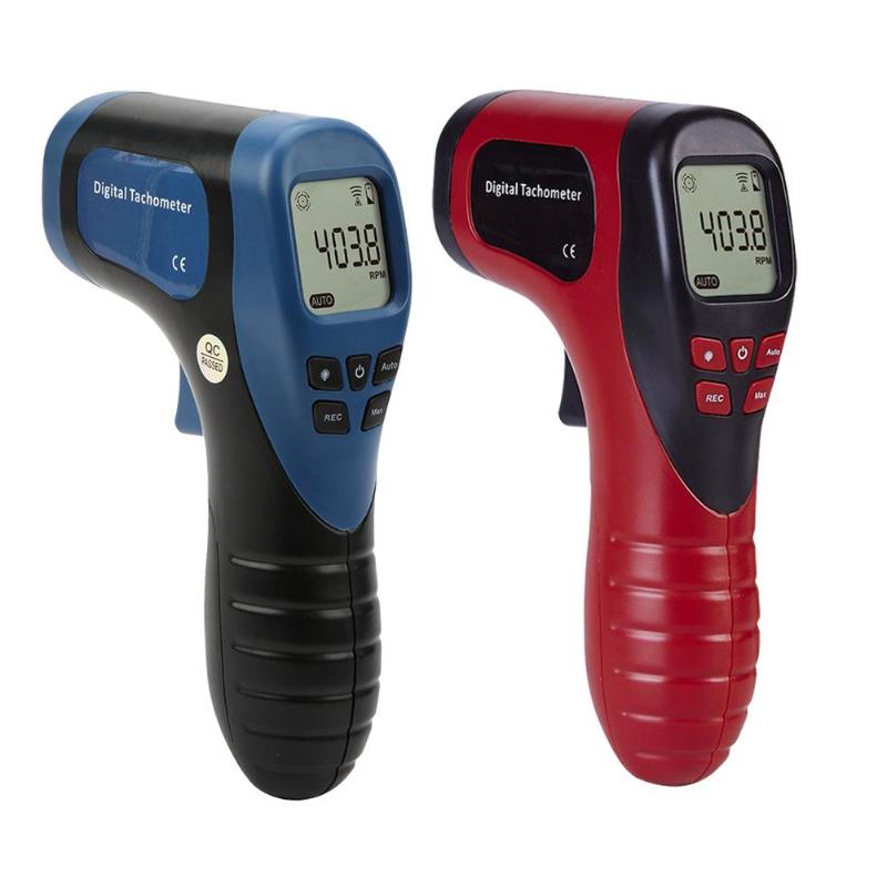 TL-900 Non-contact Laser Digital Tachometer Speed Measuring Instruments Mearsuring Gun Automatic Measure Digital Tachometer